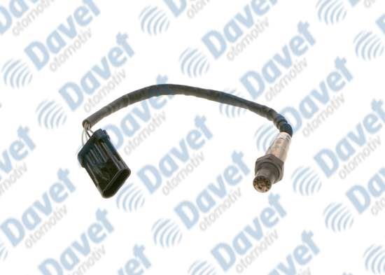 BOSCH 0258986712 Oksijen Sensoru Chevrolet Aveo Kalos Lacetti Nubira 1.4 05> (440mm)